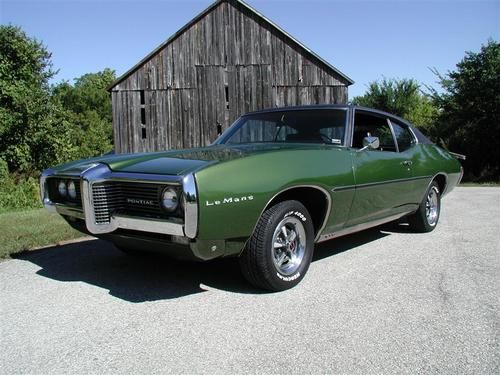 1969 pontiac lemans 2 door (no reserve)  .