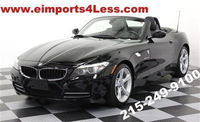 Black on black sport package 6 speed manual trans 2011 bmw z4 convertible 3.0i