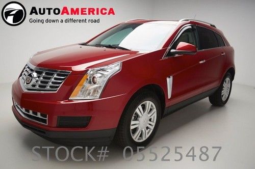 4k low miles cadillac srx navigation leather 18 inch wheels certified