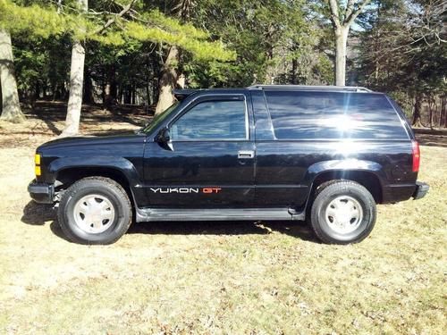 1994 gmc yukon gt 2 door black