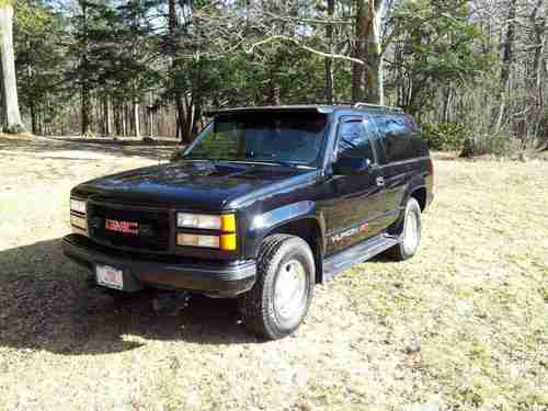 Buy used 1994 GMC Yukon GT 2 Door Black in Milton ...