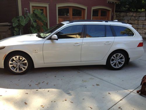 2010 bmw 535xi sport wagon white