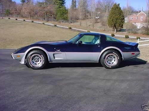 1978 corvette silver anniversary classic limited edition indy 500 pace car