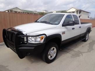 *2008*ram 2500*4x4*quad cab*cummins turbo diesel*auto*8' bed*one owner*65k miles