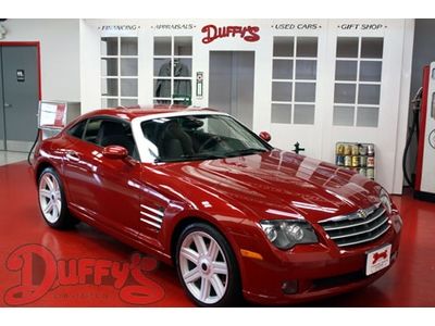 2004 chrysler crossfire coupe red