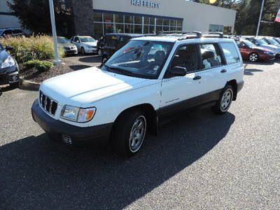 02 forester l auto trans 2 owner clean carfax 67k miles super clean no reserve!!