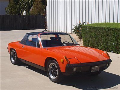 1974 porsche 914 1.8 litre, california car, serviced and ready to go!