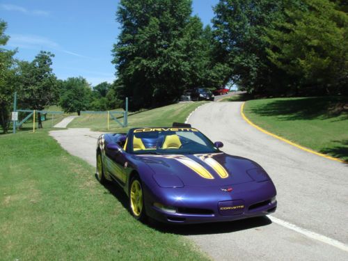 1998 chevrolet corvette indianapolis 500 pace car convertible 2-door 5.7l