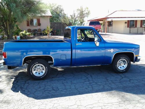 1982 chevy c-10 truck clean new paint and interior a/c  pickup