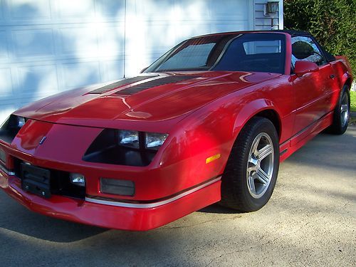 Stunning show quality chevrolet iroc z28 convertible  drive anywhere no junk!