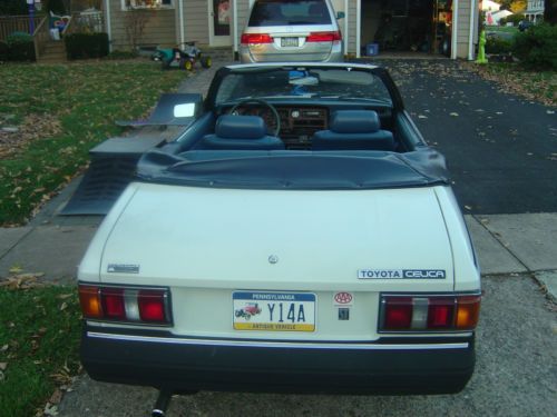 Buy used **1980 Toyota Celica Convertible SUPER RARE! 40k ...