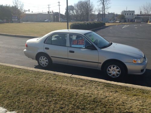 2001 toyota corolla no reserve