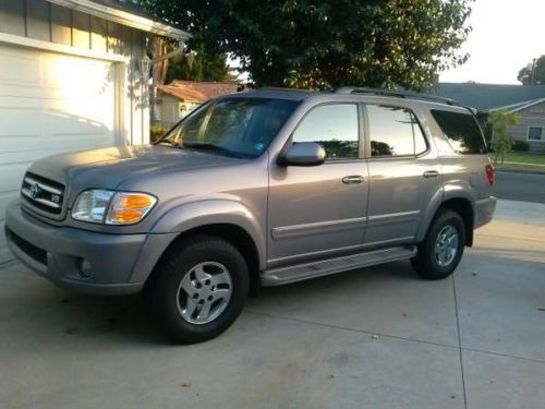 2001 toyota sequoia limited sport utility 4-door 4.7l **59k miles only**