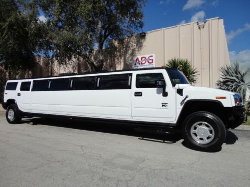2007 hummer h2 175&#034; westwind limousine - loaded &amp; turnkey