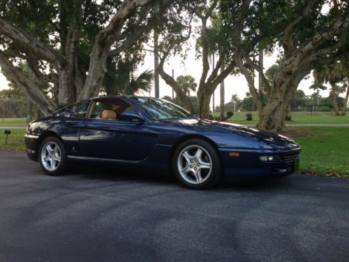 1995 ferrari 456 gt pininfarina-designed 2-door 5.5l 48v manual rwd coupe