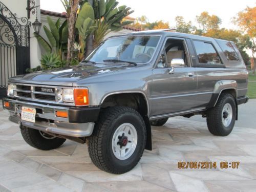 1987 toyota 4runner sr5 5-speed 4wd 145k miles runs excellent clear title