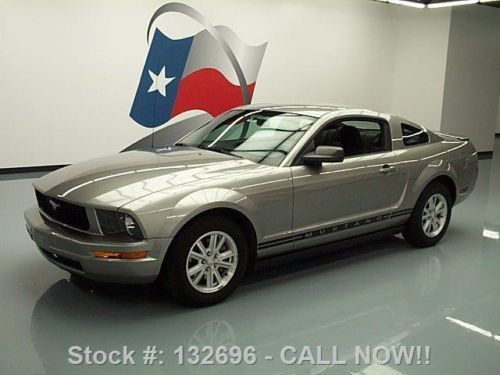 2008 ford mustang deluxe v6 automatic spoiler only 73k texas direct auto
