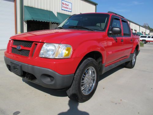 05 sport track xls crew cab 4x4, ready to be towed behind camper runs great