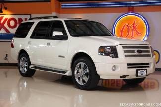 07 ford expedition 69k navigation sunroof tv dvd heated seats 1 owner suv texas