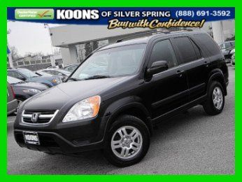 2004 honda cr-v ex 4wd suv- moonroof! power locks! keyless entry! very clean!