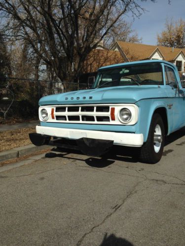 Buy used 1968 Dodge D200 3/4 Ton Pickup 318 cu V8 in Salt Lake City, Utah, United States