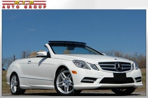 2013 e550 cabriolet loaded! p2 msrp 74,845 below wholesale call us now toll free