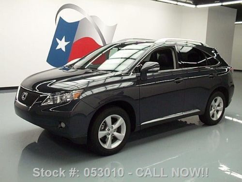 2011 lexus rx350 sunroof climate seats one owner 32k mi texas direct auto