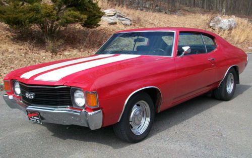 1972 chevy chevelle 2door hardtop 350 4-bolt main 4-speed 12-bolt posi rear 3:73