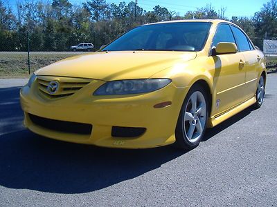 Mazda s-v6-6speed-super sharp-no reserve-absolute-leather-sunroof-nice stereo!!!