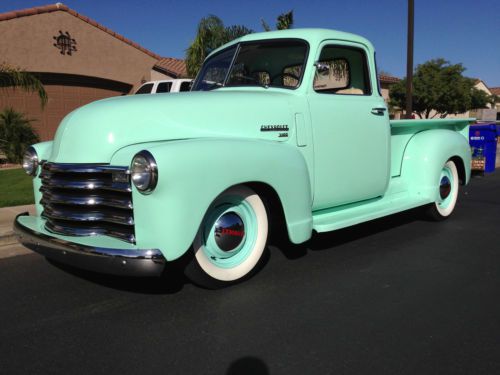 1947 1948 1949 1950 1951 1952 1953 chevrolet pickup five window restored