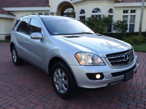 2007 mercedes-benz ml350 4matic awd suv 1-owner 16k miles nav leather cam