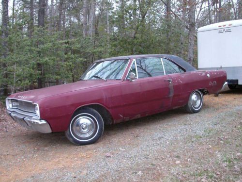 1967 67 dart 225 slant 6 or can convert to gts 440 383 gt or restore for show.