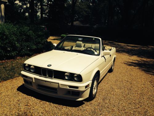 1992 bmw 325ic convertible - engine, tires &amp; power operated top excellent