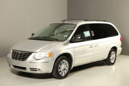 2007 chrysler town &amp; country limited lwb stow&amp;go nav dvd suede leather wood 7pas
