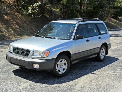 2002 subaru forester***5-speed***low miles***one owner***no accidents***