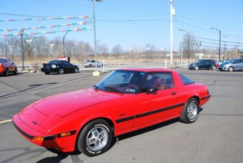 Mazda rx7 rx-7 rx 7 1985 gsl 2 door sport hatchback classic red great condition