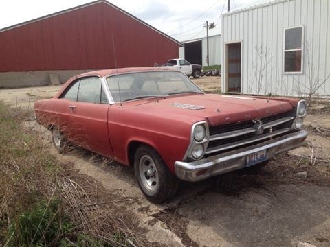 1966 ford fairlane gt s code 390 4-speed rolling chassis