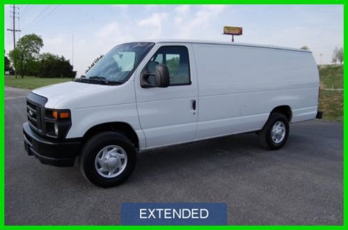 2008 commercial used 5.4l v8  automatic cargo extended white tow pkg power pkg
