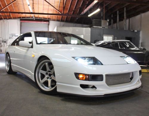 Nissan 300zx z32 clean title ca jdm 500hp cusco hks arc nismo white