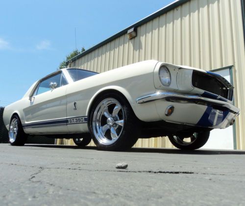1966 ford mustang shelby cobra gt350 restomod c code disc brakes 5.0 automatic