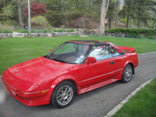 Toyota mr2 suppercharged -low milage