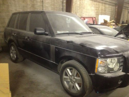 2003 range rover hse.mechanics special needs engine work. clean title no reserve