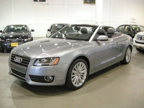 2011 a5 cabriolet premium plus navigation carfax certified one florida owner