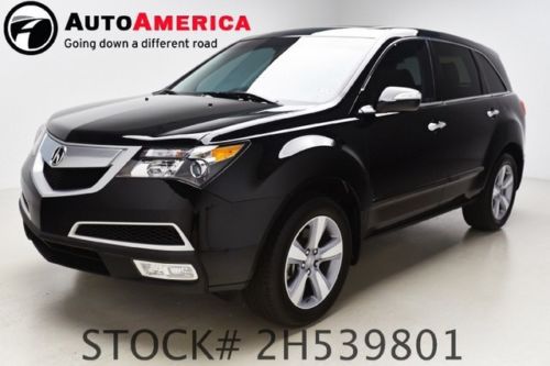 2011 acura mdx 32k low miles tech pkg nav rear ent htd seat sunroof one 1 owner