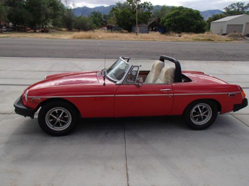 Mg mgb convertible 50th anniv. edition, hardtop 4 spd overdrive cruiser  4cy fun