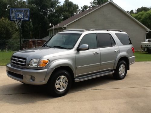 2002 toyota sequoia sports utility vehicle limited edition 4 door very clean !!!