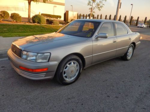 1993 lexus ls400 with just 61000 original miles california from new very nice !!