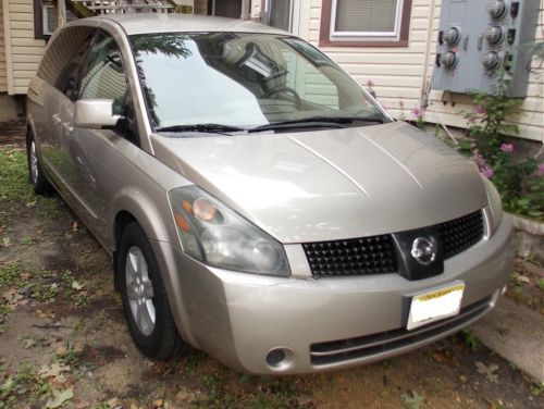 One owner nissan quest minivan 2004 s 119k excellent engine/trans needs tlc