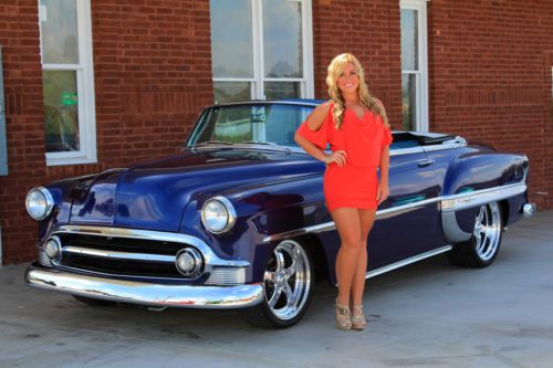 1953 chevy bel air convertible 406 b&amp;m blower ps pdb 700r trans must see