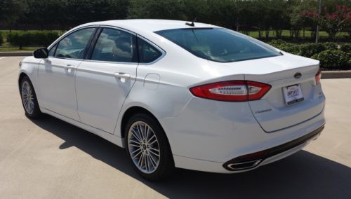 Find new 2013 FORD FUSION SE LUXURY PKG 2.0 TURBO 778 MILES ONLY CLEAN